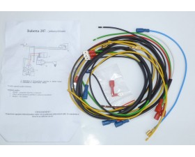 ELEKTROINSTALACE NOVÁ + SCHÉMA - JAWA BABETTA 50/207 JEDNORYCHLOSTNÍ